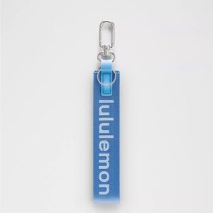 Lululemon Never Lost Keychain- Pool Party/White New with tags